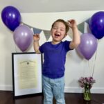 Child with Alloimmunization & HDFN Awareness day proclamation.